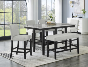 MARBEL 5PK + BENCH COUNTER HEIGHT