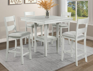 LESTER 5-PK CTR HT TABLE DRIFT WOOD