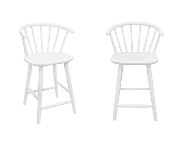 JANNA COUNTER HEIGHT STOOL-WHITE