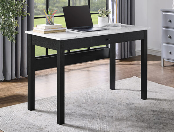 RYLEE FAUX MARBLE DESK