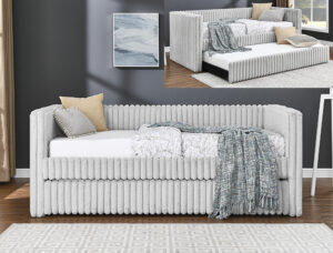 SET HAILEY DAYBED LIGHT GREY