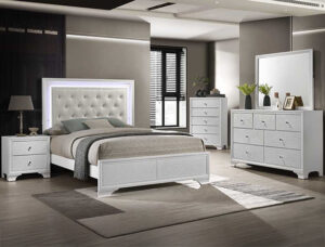 LYSSA BEDROOM OAT/FROST