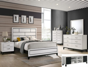 AKERSON CHALK BEDROOM GROUP