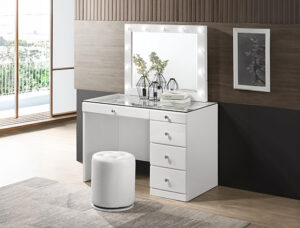 MORGAN VANITY SET WHITE