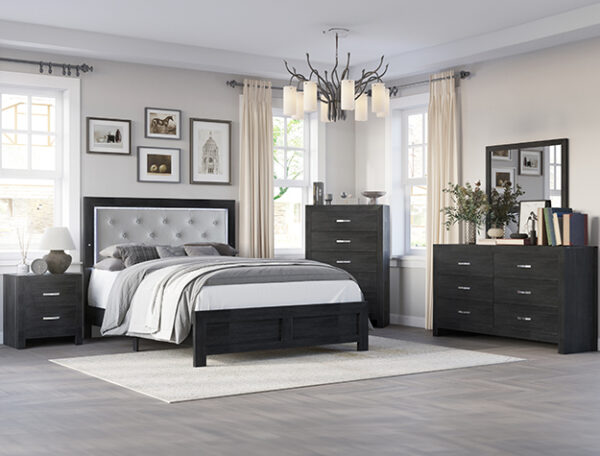 JAYLEN BLACK BEDROOM GROUP