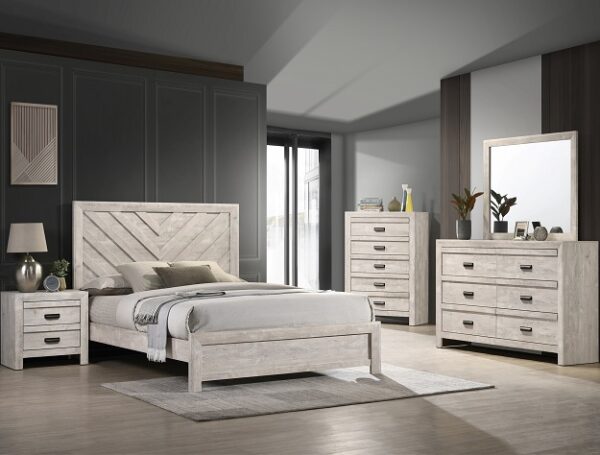 VALOR BEDROOM GROUP WHITE
