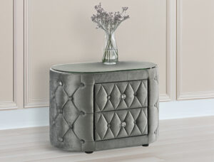 VOLTARE NIGHT STAND GREY