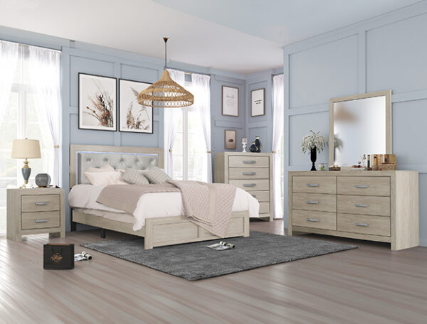 JAYLEN BEDROOM GROUP  KING 5 P